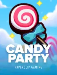 candy party slot logo